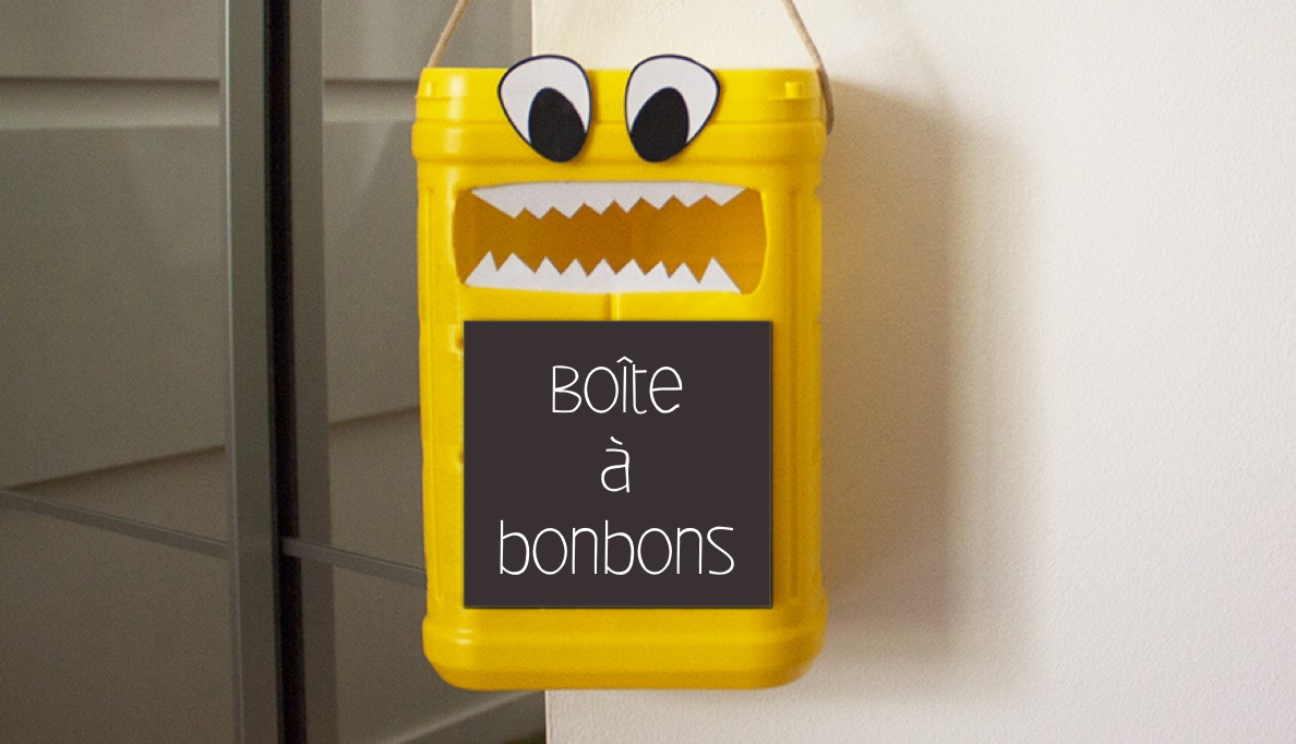 Boîte à bonbons écologique et économique
