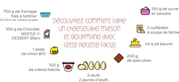 Recette de cheesecake