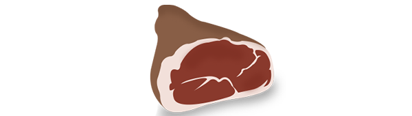 Le jambon cru
