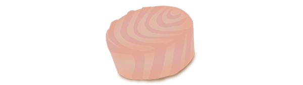 Le thon au naturel