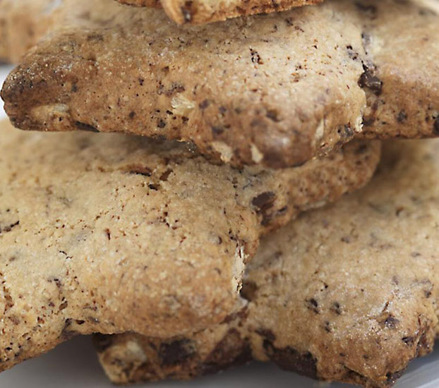 Gâteaux alsaciens aux noix et chocolat