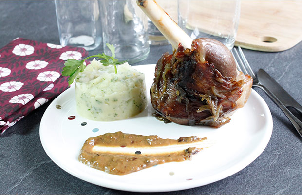 Agneau de Pâques à la purée