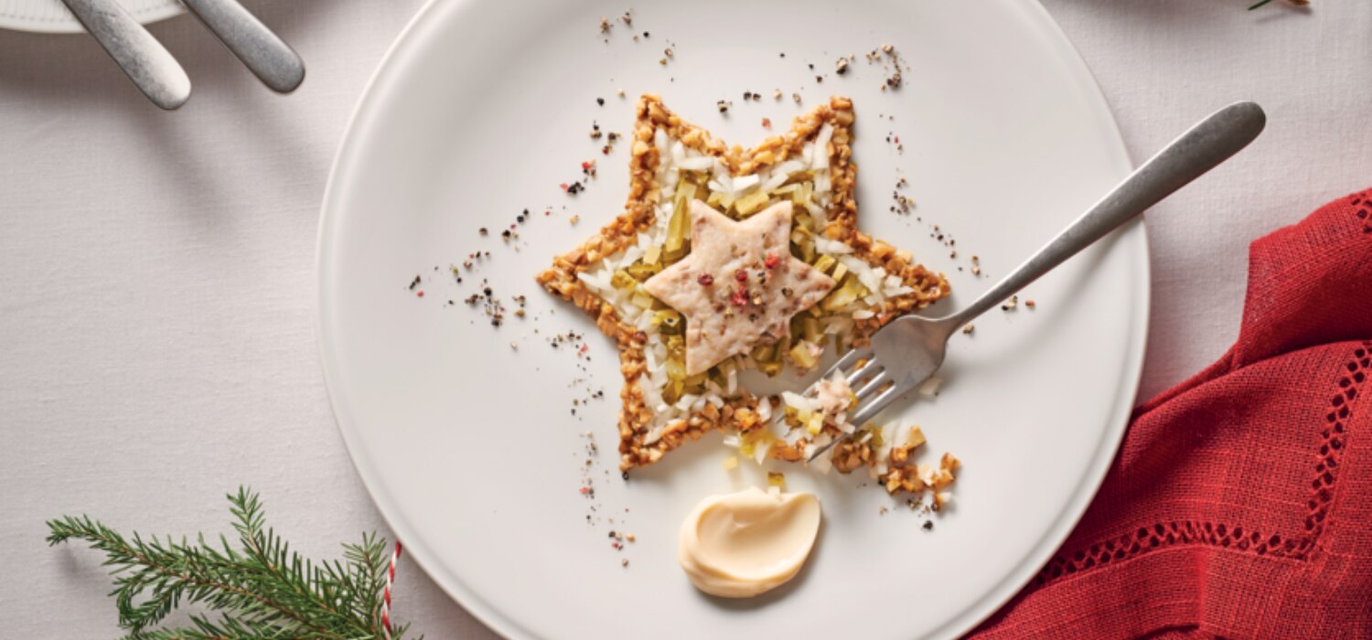 ENTREE DE NOEL étoile au fois gras