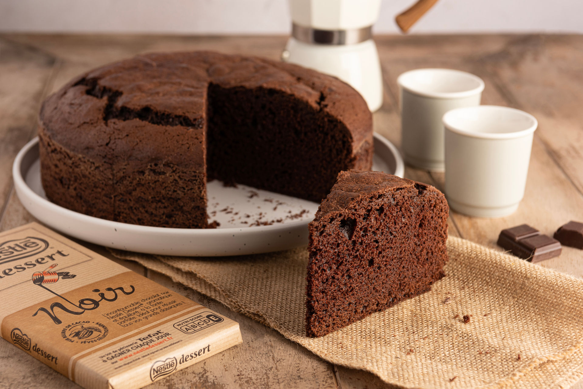 Goûter au chocolat