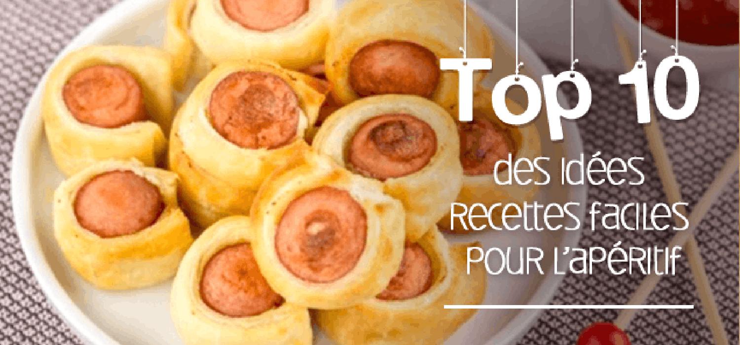 Apéro dînatoire : idées recettes faciles | Croquons la vie