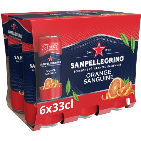 Picture of <em class="placeholder">SANPELLEGRINO boisson gazeuse aromatisée Arancia 6x33cl</em>