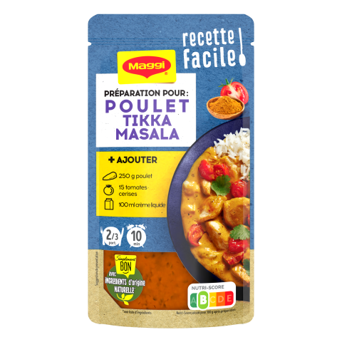 Picture of <em class="placeholder">MAGGI Recette Facile poulet Tikka Massala 65g</em> Picture of <em class="placeholder">MAGGI Recette Facile poulet Tikka Massala 65g</em>