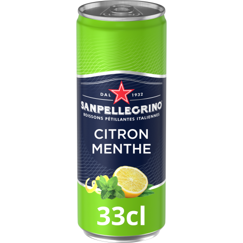 Picture of <em class="placeholder">SANPELLEGRINO boisson gazeuse aromatisée Limone &amp; Menta 33cl</em>