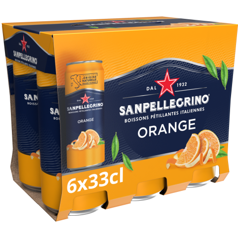 Picture of <em class="placeholder">SANPELLEGRINO boisson gazeuse aromatisée Aranciata 6x33cl</em>