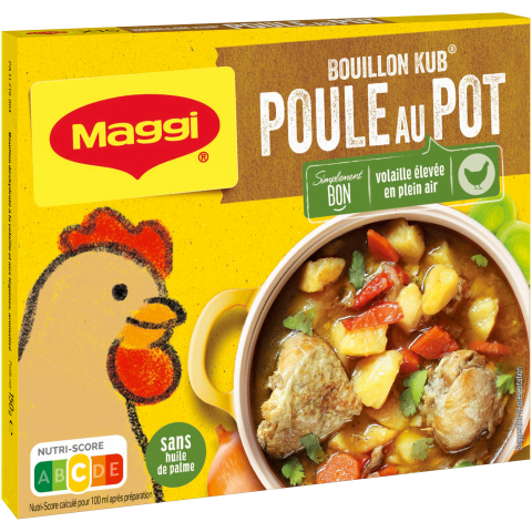 Picture of <em class="placeholder">MAGGI Bouillon KUB Poule au Pot 15 cubes - 150g</em> Picture of <em class="placeholder">MAGGI Bouillon KUB Poule au Pot 15 cubes - 150g</em>