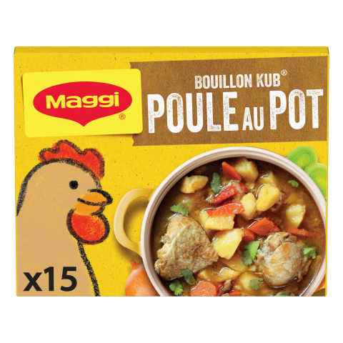 Picture of <em class="placeholder">MAGGI Bouillon KUB Poule au Pot 15 cubes - 150g</em>