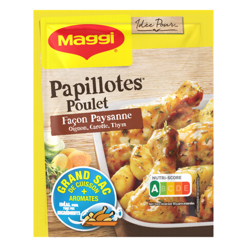 Picture of <em class="placeholder">MAGGI Papillotes Poulet façon Paysanne 32g</em>