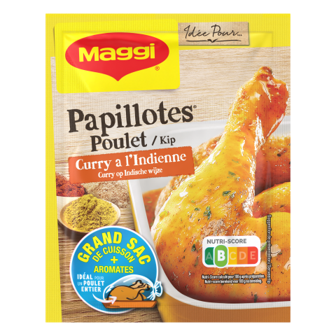 Picture of <em class="placeholder">MAGGI Papillotes Poulet Curry à l'indienne 30g</em> Picture of <em class="placeholder">MAGGI Papillotes Poulet Curry à l'indienne 30g</em>