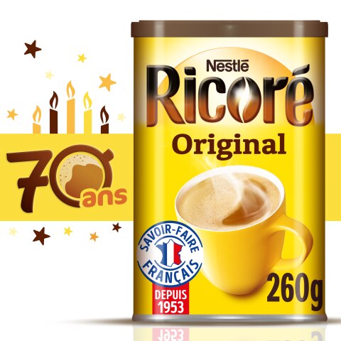 Picture of <em class="placeholder">RICORE Original, Café & Chicorée, Boîte 260g</em> Picture of <em class="placeholder">RICORE Original, Café & Chicorée, Boîte 260g</em>