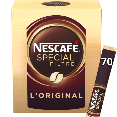 Picture of <em class="placeholder">NESCAFE SPECIAL FILTRE L'Original, Café Soluble, Boîte de 70 Sticks</em> Picture of <em class="placeholder">NESCAFE SPECIAL FILTRE L'Original, Café Soluble, Boîte de 70 Sticks</em>