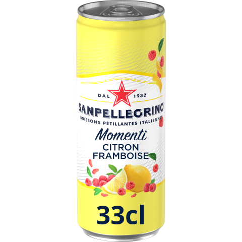 Picture of <em class="placeholder">SANPELLEGRINO Momenti boisson gazeuse aromatisée citron framboise 33cl</em>