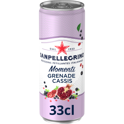 Picture of <em class="placeholder">SANPELLEGRINO Momenti boisson gazeuse aromatisée Grenade Cassis 33cl</em>