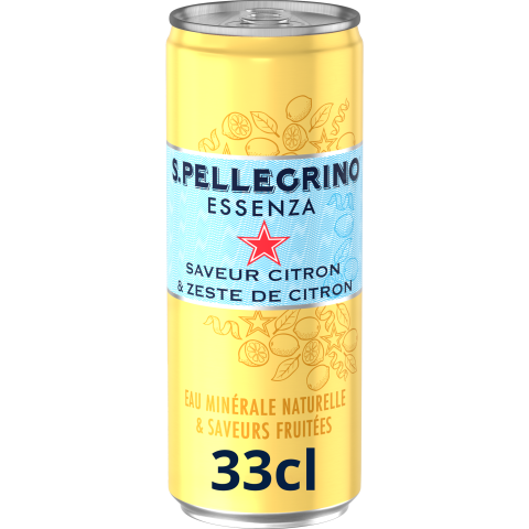 Picture of <em class="placeholder">S.PELLEGRINO Essenza Citron Zeste de Citron 33cl</em>