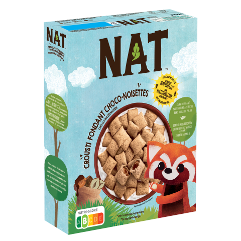 Picture of <em class="placeholder">NAT Crousti fondant choco-noisettes 340g</em>