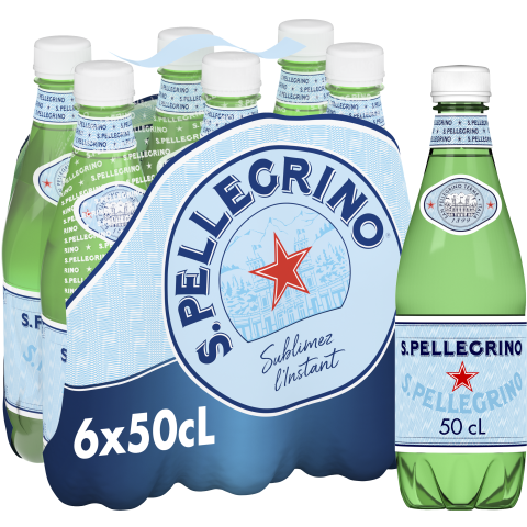 Picture of <em class="placeholder">S.PELLEGRINO eau minérale naturelle gazeuse 6x50cl PET</em>
