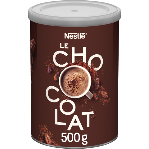 NESTLE Le chocolat, poudre chocolatée, boîte 500g