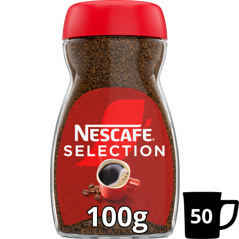 NESCAFÉ  Sélection, Café Soluble, Flacon de 100g