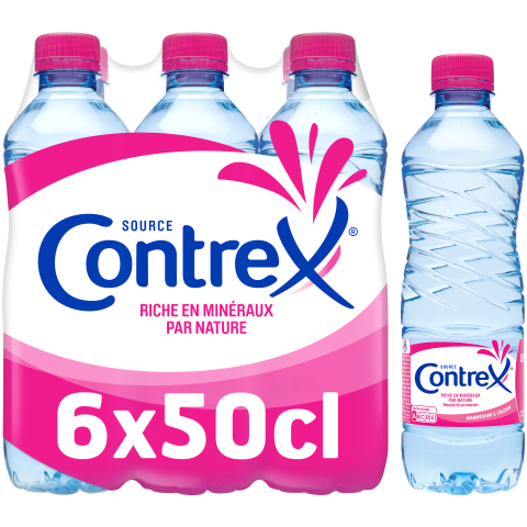 CONTREX eau minérale naturelle 6x50cl