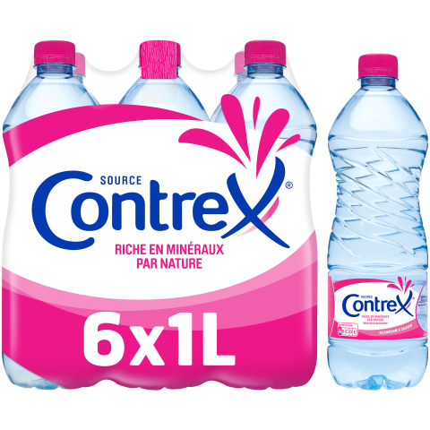CONTREX eau minerale naturelle 1L