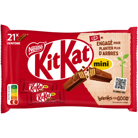KITKAT Mini Barre au chocolat au Lait, 350g