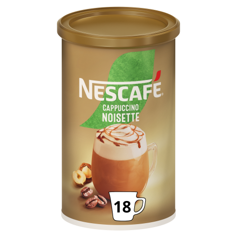 NESCAFÉ Cappuccino Noisette, Café soluble, Boîte de 270g