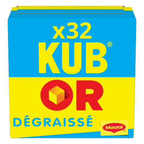 MAGGI KUB OR Bouillon Dégraissé 32 cubes - 128g