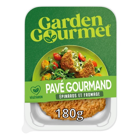GARDEN GOURMET Pavé Gourmand Epinards et Fromage 180g