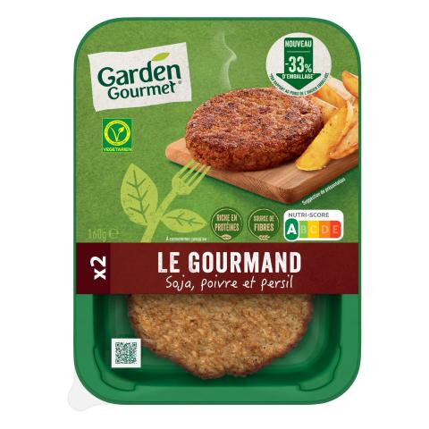 GARDEN GOURMET Le Gourmand Soja, Poivre et Persil 160g