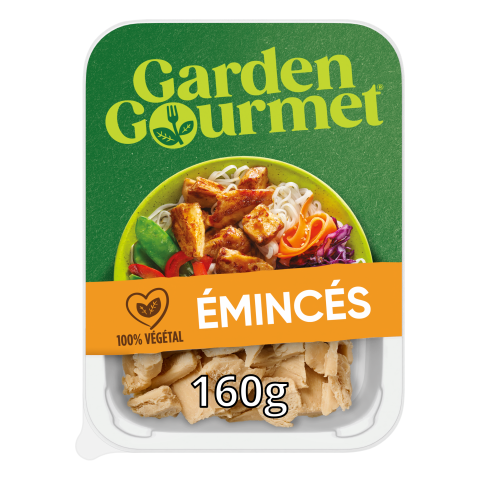 GARDEN GOURMET Emincés Nature Soja 160g