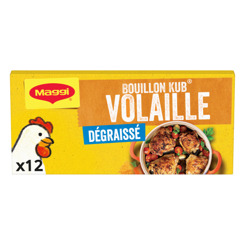 MAGGI Bouillon KUB Volaille Dégraissé x12 cubes - 120g