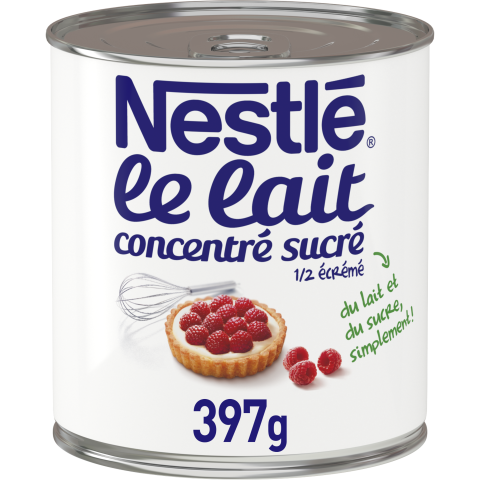 NESTLE® Lait Concentré Sucré 4% MG Boîte 397g