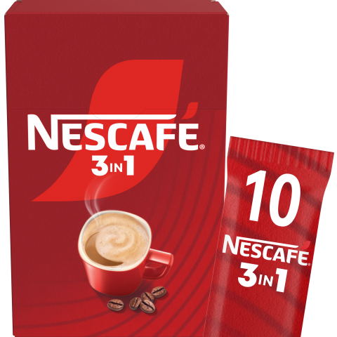 NESCAFÉ® 3en1, Café soluble, Boîte de 10 sticks