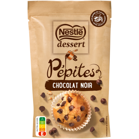 NESTLE DESSERT Pépites de chocolat noir 100g