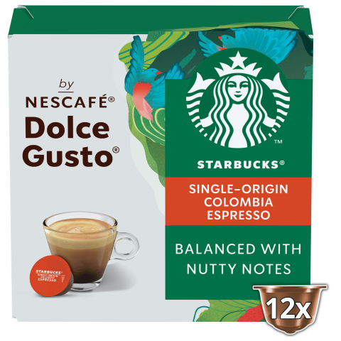 STARBUCKS by NESCAFE DOLCE GUSTO Espresso Colombia 66g