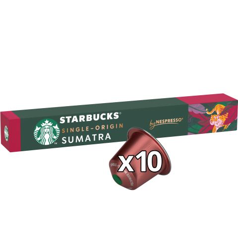 STARBUCKS By NESPRESSO Sumatra 10 capsules