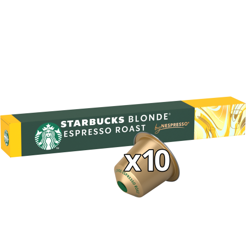 STARBUCKS By NESPRESSO Blonde Espresso Roast 10 capsules