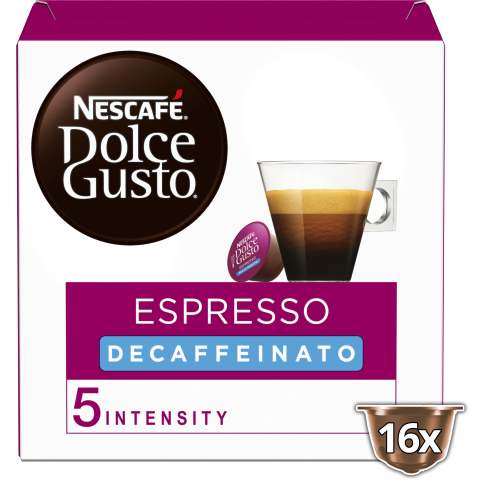 Capsules NESCAFÉ DOLCE GUSTO Espresso décaféiné