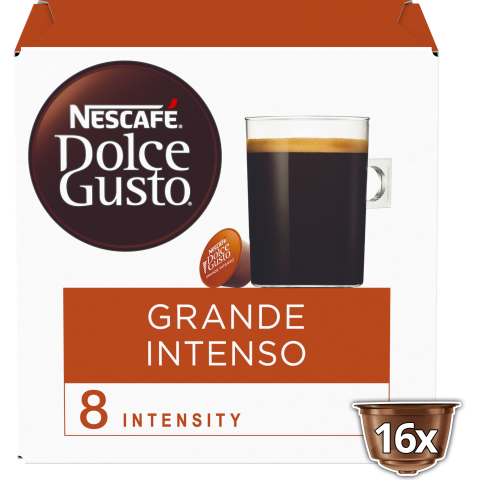 Capsules NESCAFÉ DOLCE GUSTO Grande Intenso 16 Capsules 132.8g