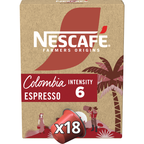 NESCAFE Farmers Origins Colombia 18 capsules