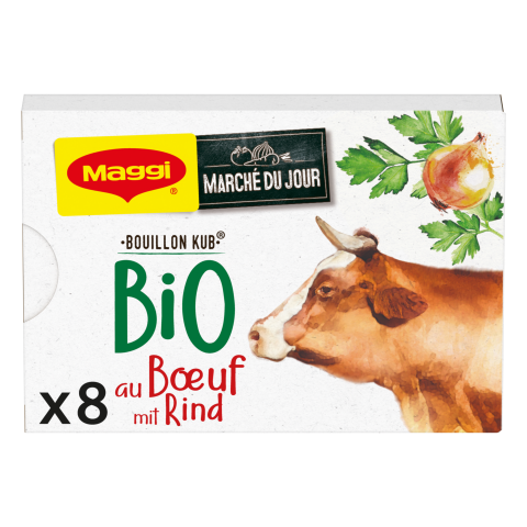 MAGGI BOUILLON KUB BIO Boeuf 80g
