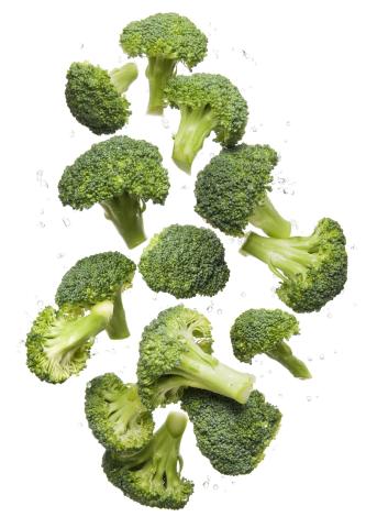 1/2 tasse de brocoli cuit 1/2 tasse de brocoli cuit