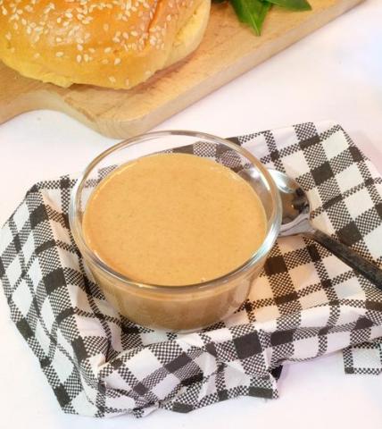 Sauce burger Healthy et gourmande