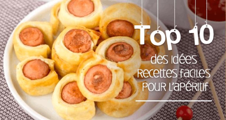 Des recettes originales pour offrir à l'apéritif : amuse-bouches, verrines,  feuilletés