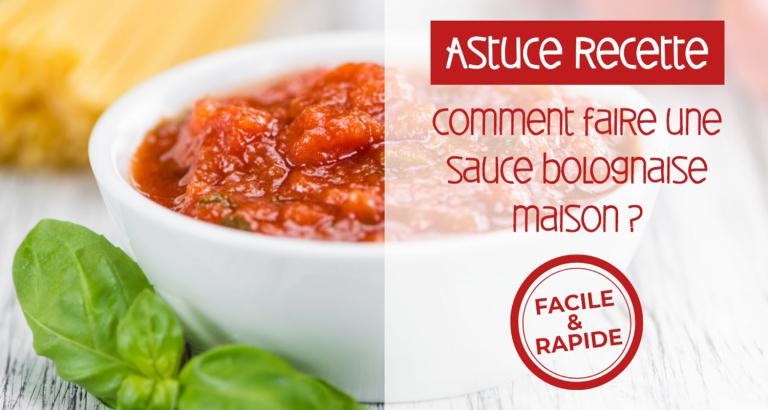 Sauce bolognaise en conserve : découvrez les recettes de cuisine