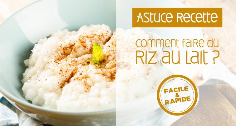 Riz au lait facile : Recette de Riz au lait facile